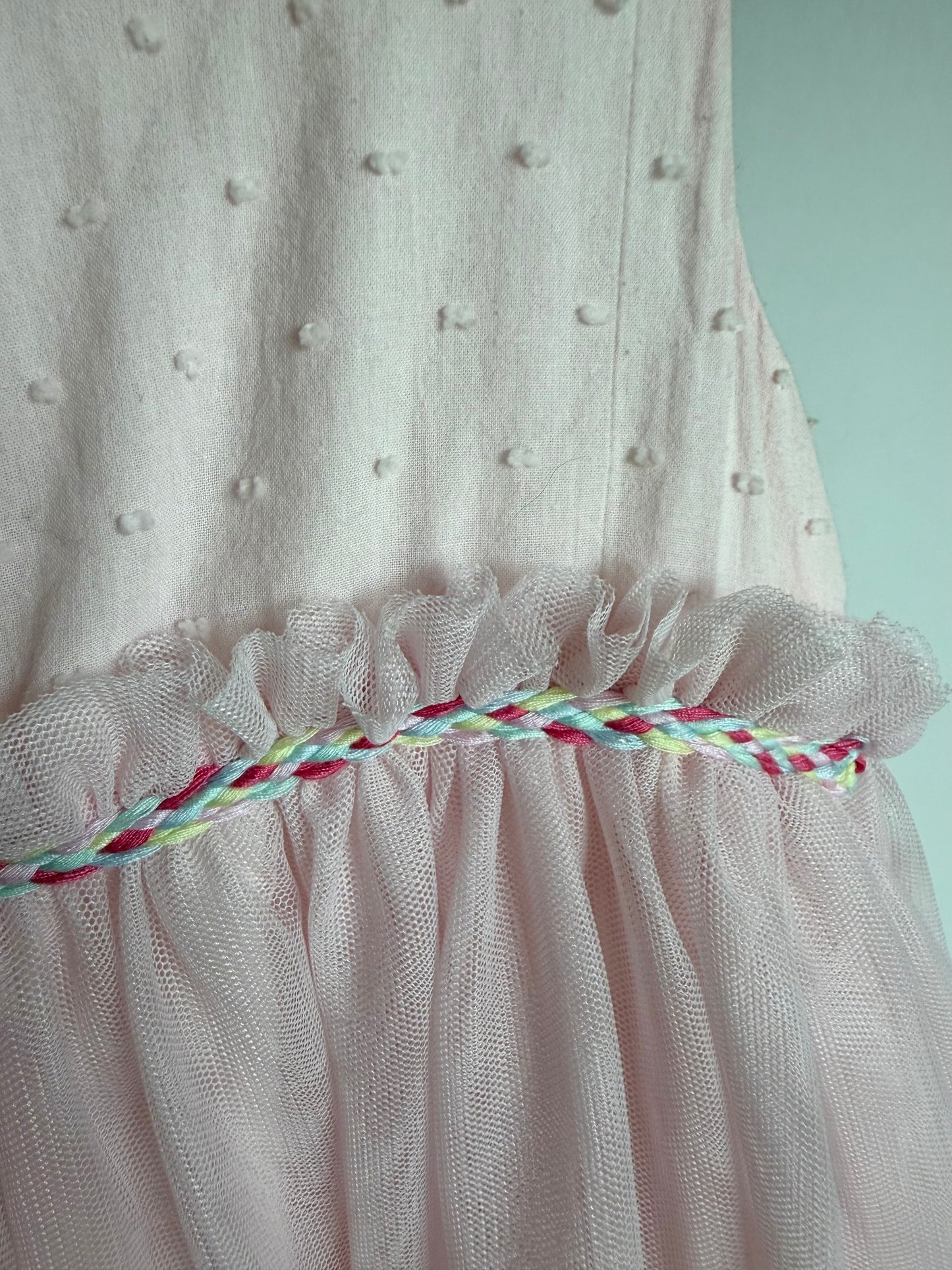 Pink Tulle Formal Dress / 6T
