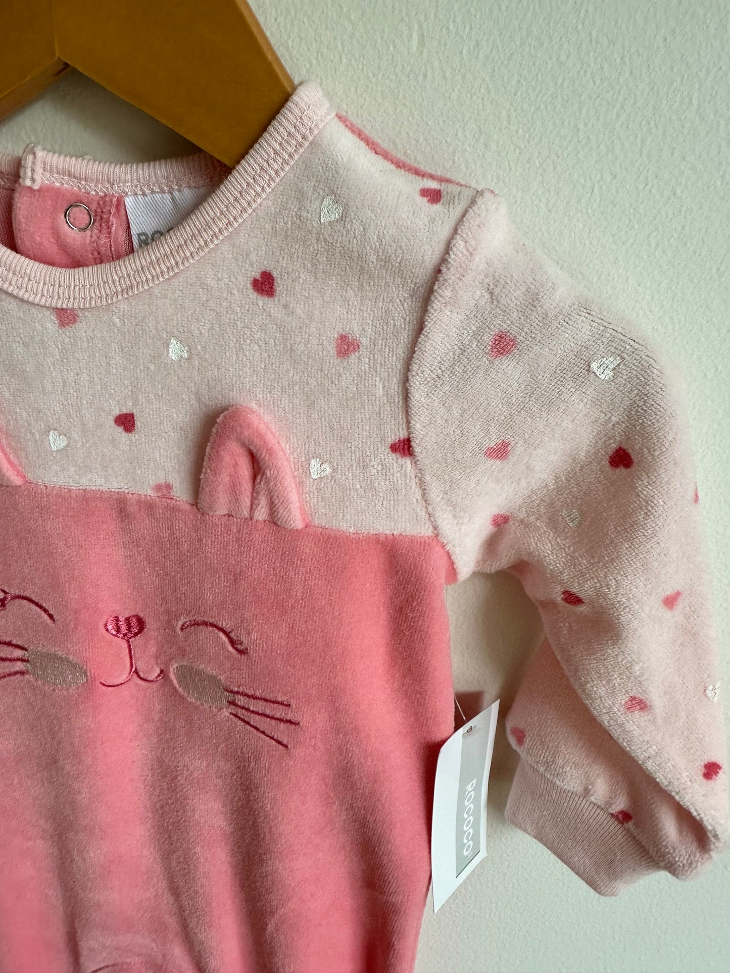 Rococo Cat Jumpsuit (With Tags) / 6-9m