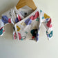 Tea Collection Bright Flowers Side Snap Top / 0-3m