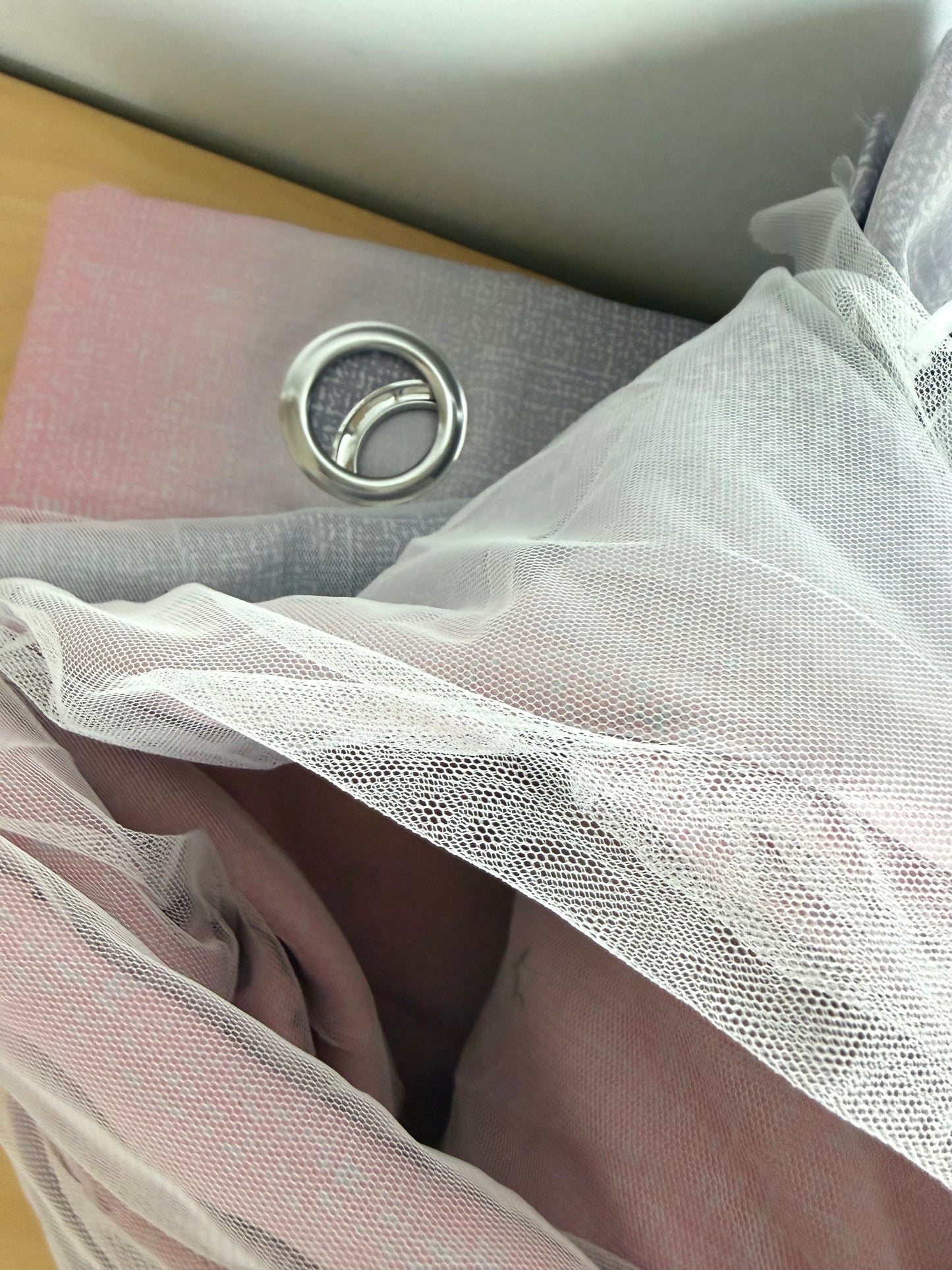Star Tulle Curtains - Set of 2 (No Shipping)