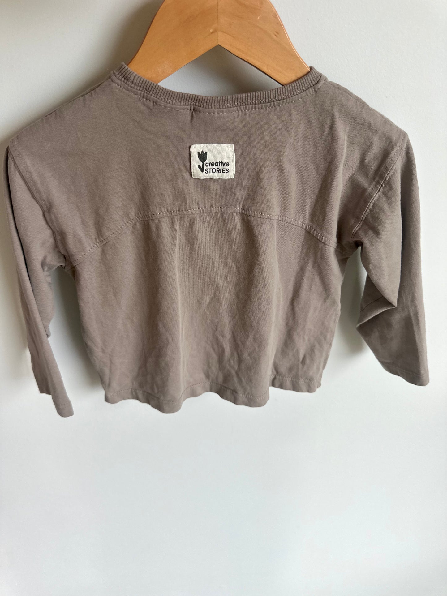 Sienna Long Sleeve Top (PLAY) / 24m-2T