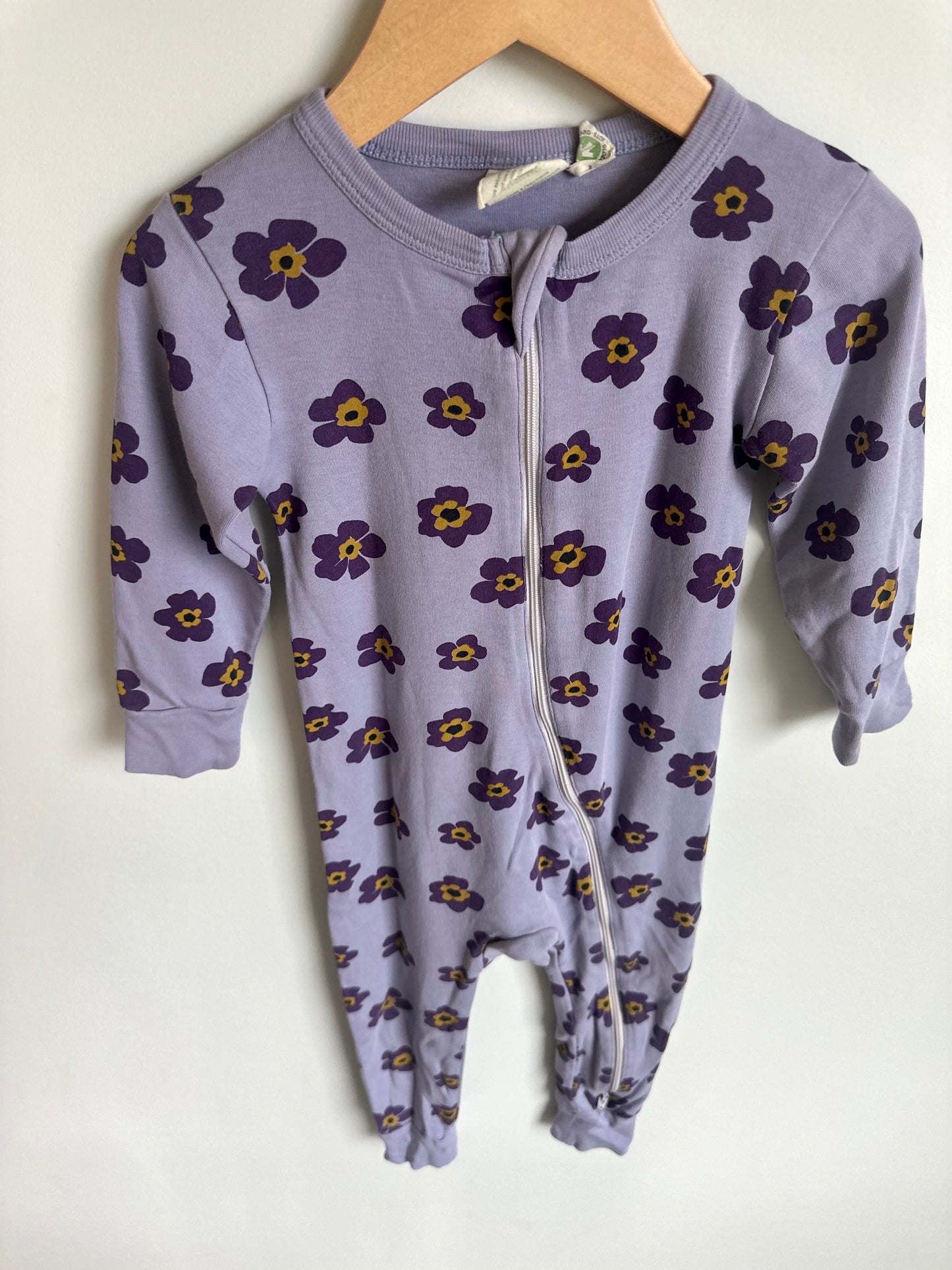 Parade Purple Flower Sleeper / 2T