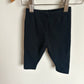 Black Fleece Lined Pants / 9m