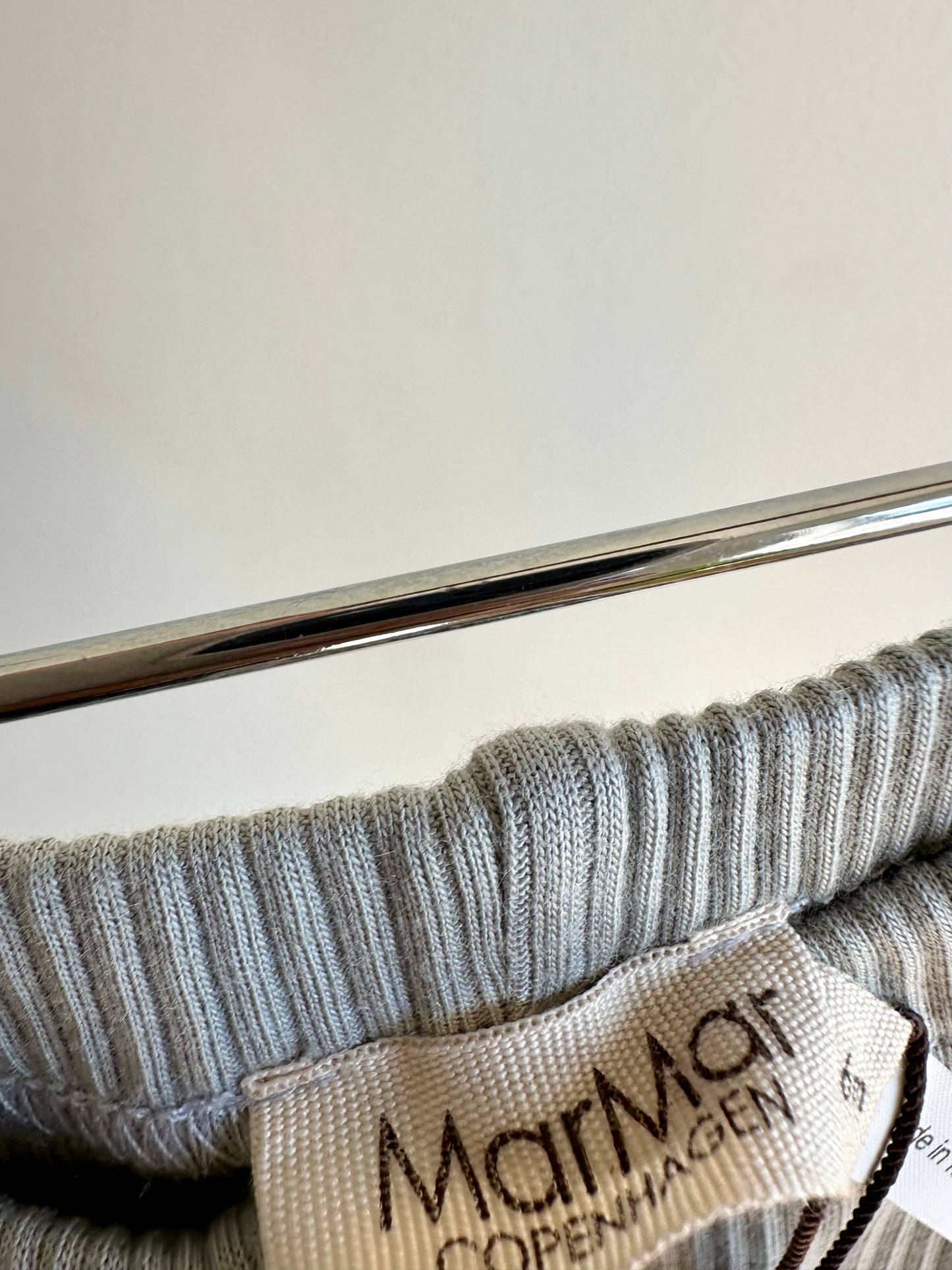 MarMar Copenhagen Organic Cotton Sage Rib Pants (With Tags) / 6m