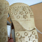 Made in Spain White Sandals / Size 1 Infant