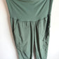 Green Quick Dry Maternity Pants / Medium