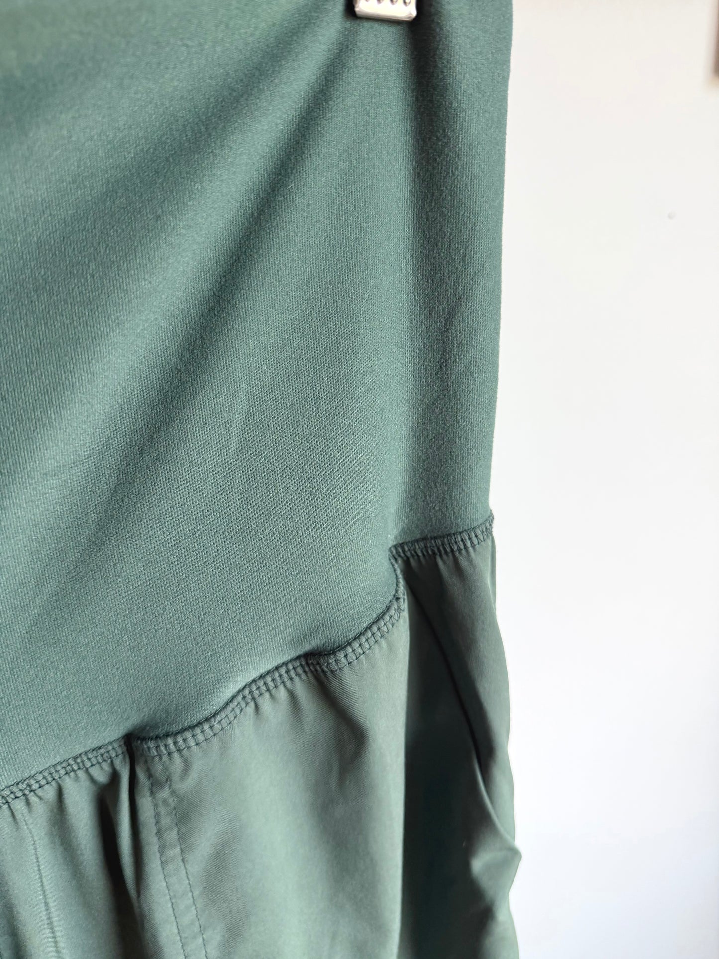 Green Quick Dry Maternity Pants / Medium