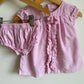 Pink Dress with Bloomers / 12m