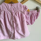 Pink Dress with Bloomers / 12m