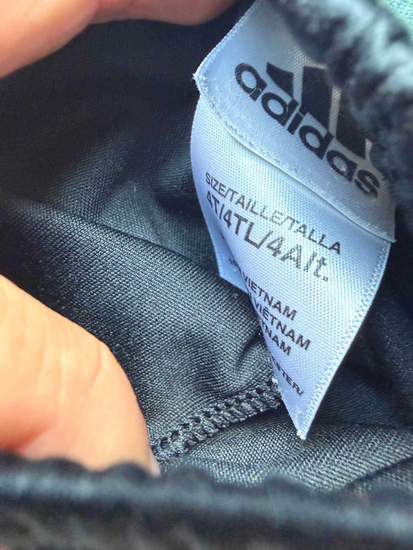 Adidas Blue Side Panel Shorts / 4T