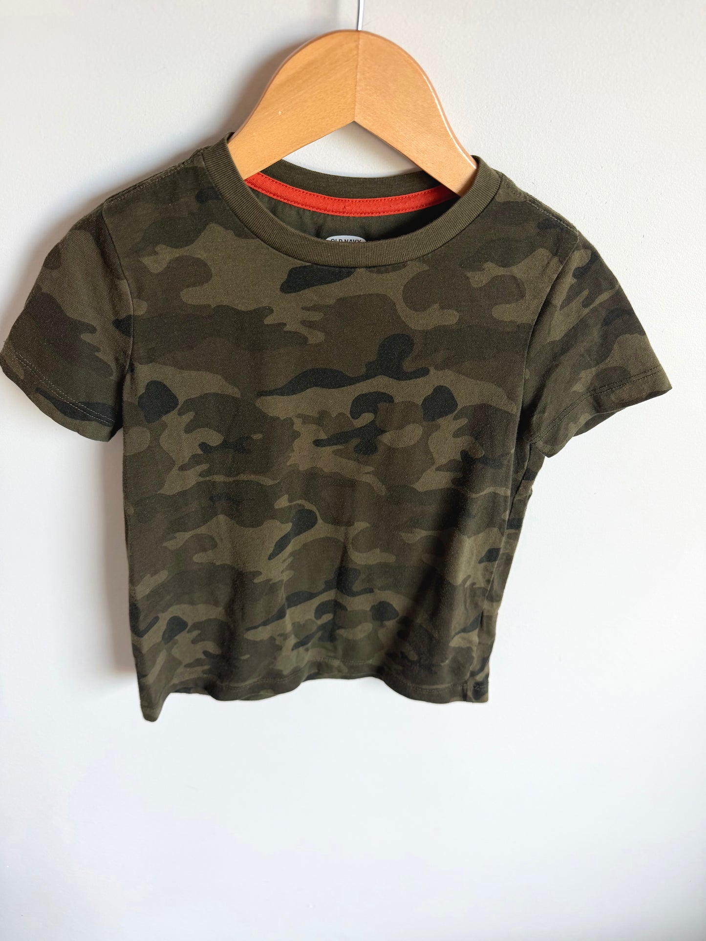 Camo Green T-Shirt / 4-5T