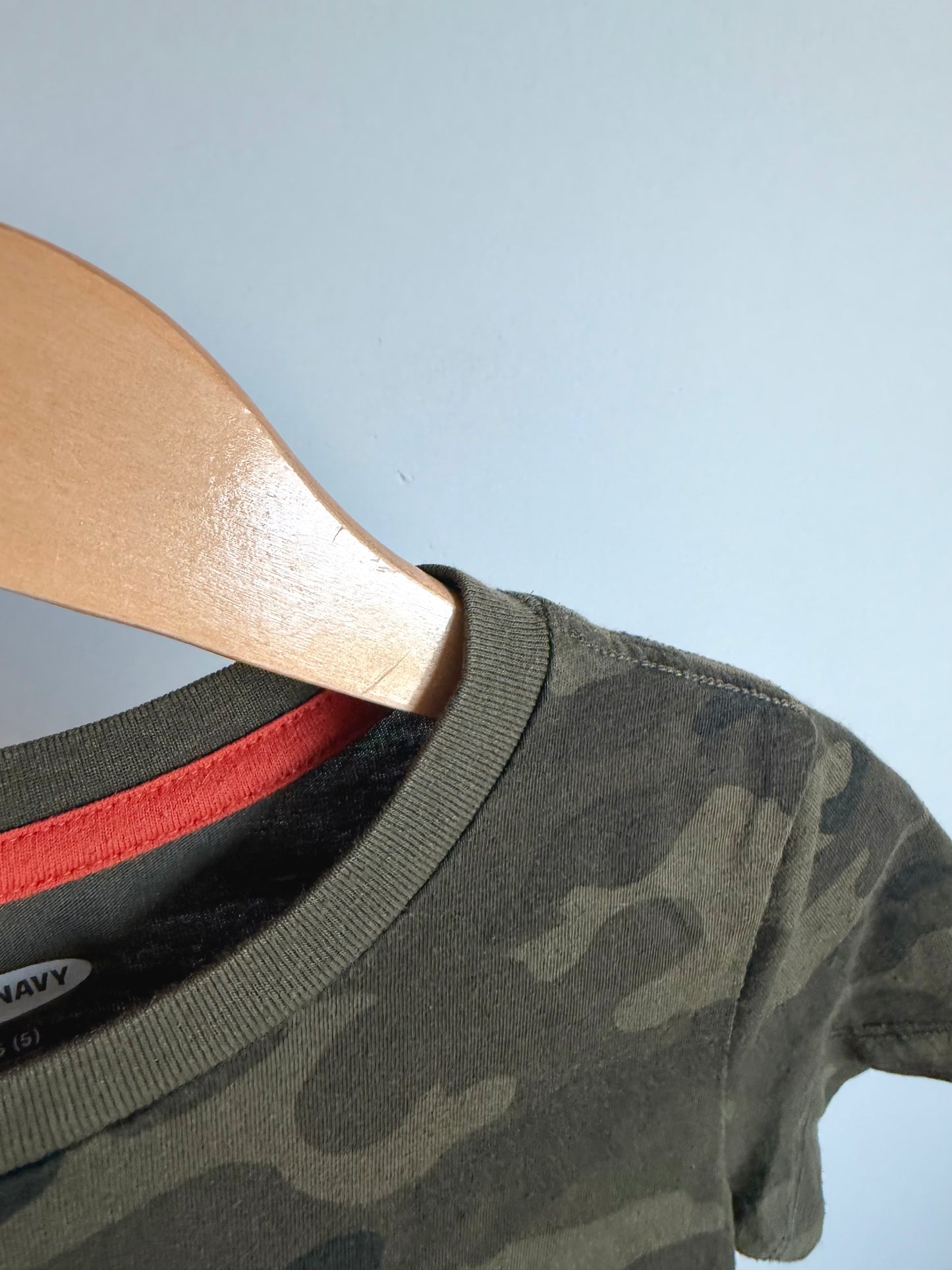 Camo Green T-Shirt / 4-5T
