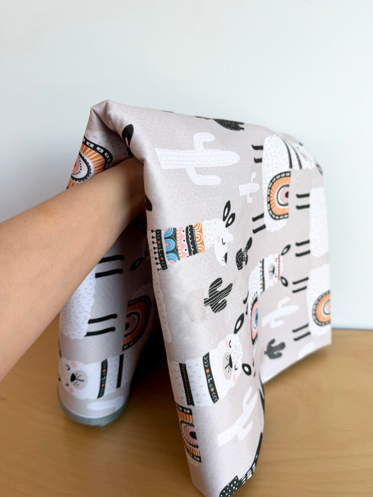 Llama + Cactus Splat Mat (No Shipping)