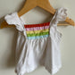 White Color Stripes Top / 12-18m