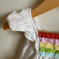 White Color Stripes Top / 12-18m