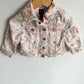 Gap Floral Cream Denim Jacket / 18-24m