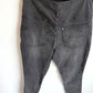 Super Skinny Charcoal Maternity Jeans/ Large