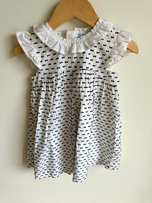 Mayoral Bow Formal Dress / 2T