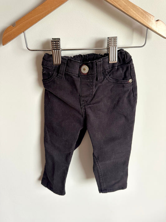 H&M Black Jeans / 6-9m