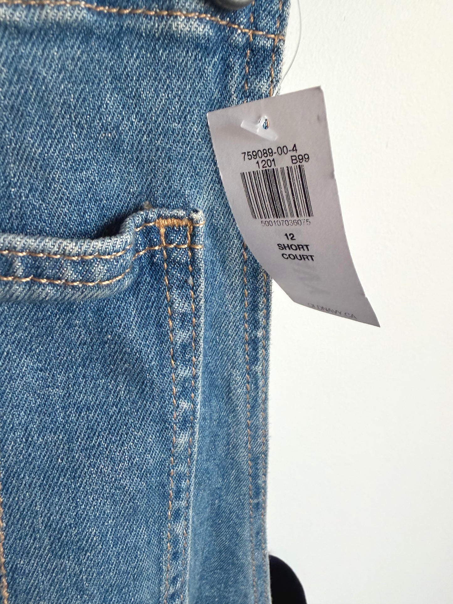 Maternity Jean Overalls (With tags) / 12 (Large)