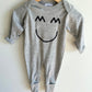 Miles and Milan Grey Jumpsuit / 3-6m