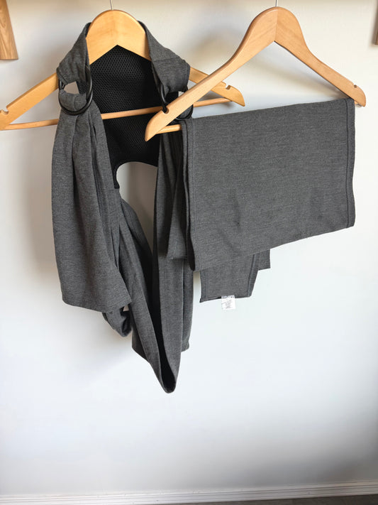 Momcozy Grey Baby Wrap Sling (No Shipping)