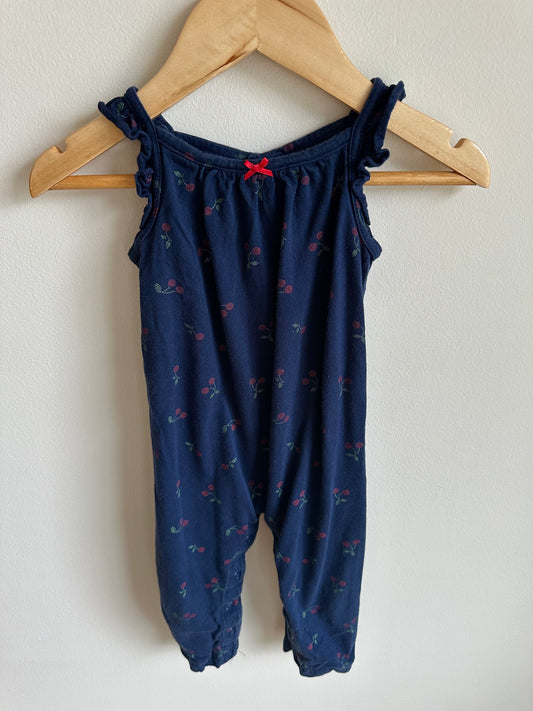 Cheery Navy Jumpsuit / 12m