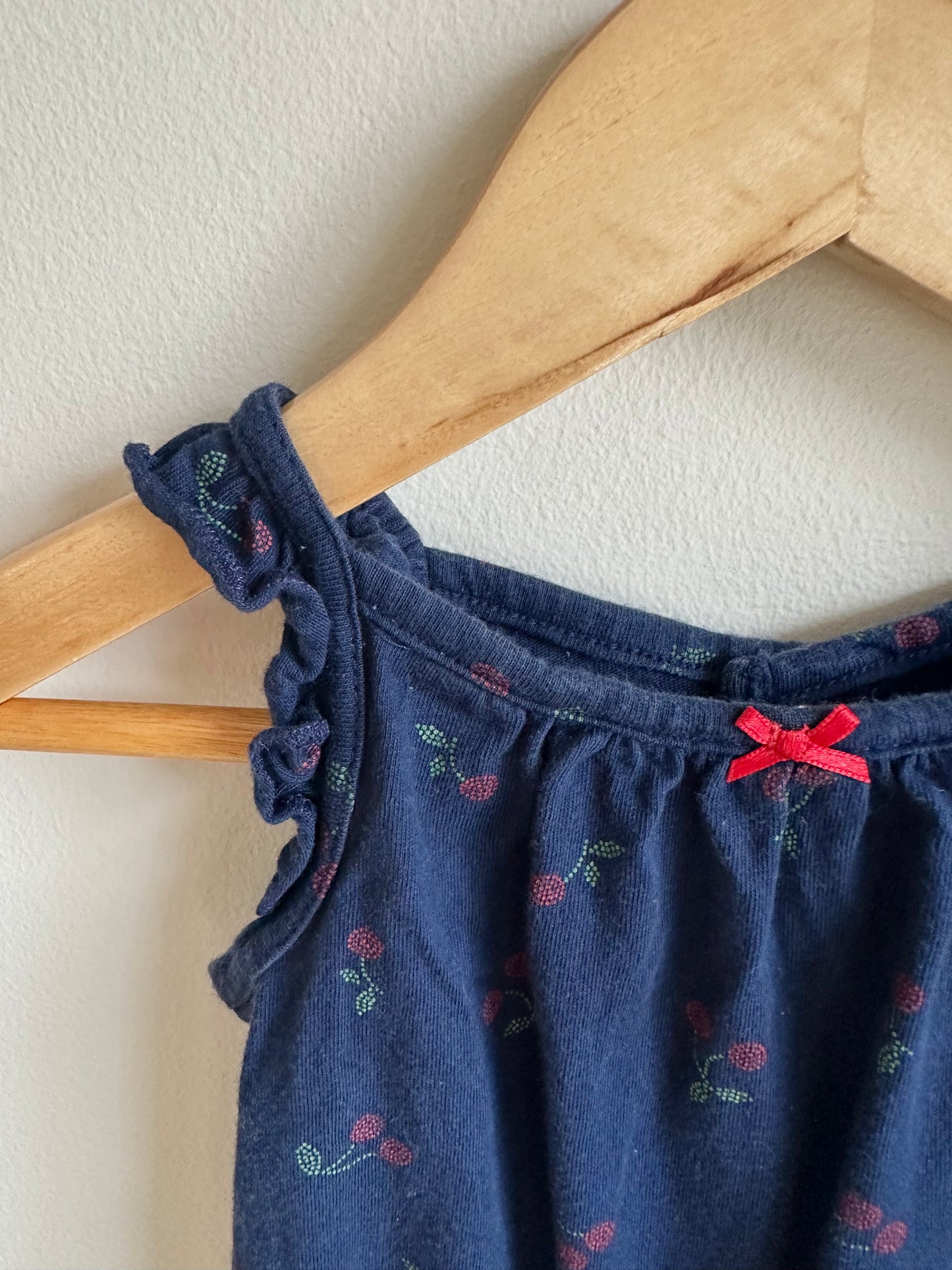 Cheery Navy Jumpsuit / 12m