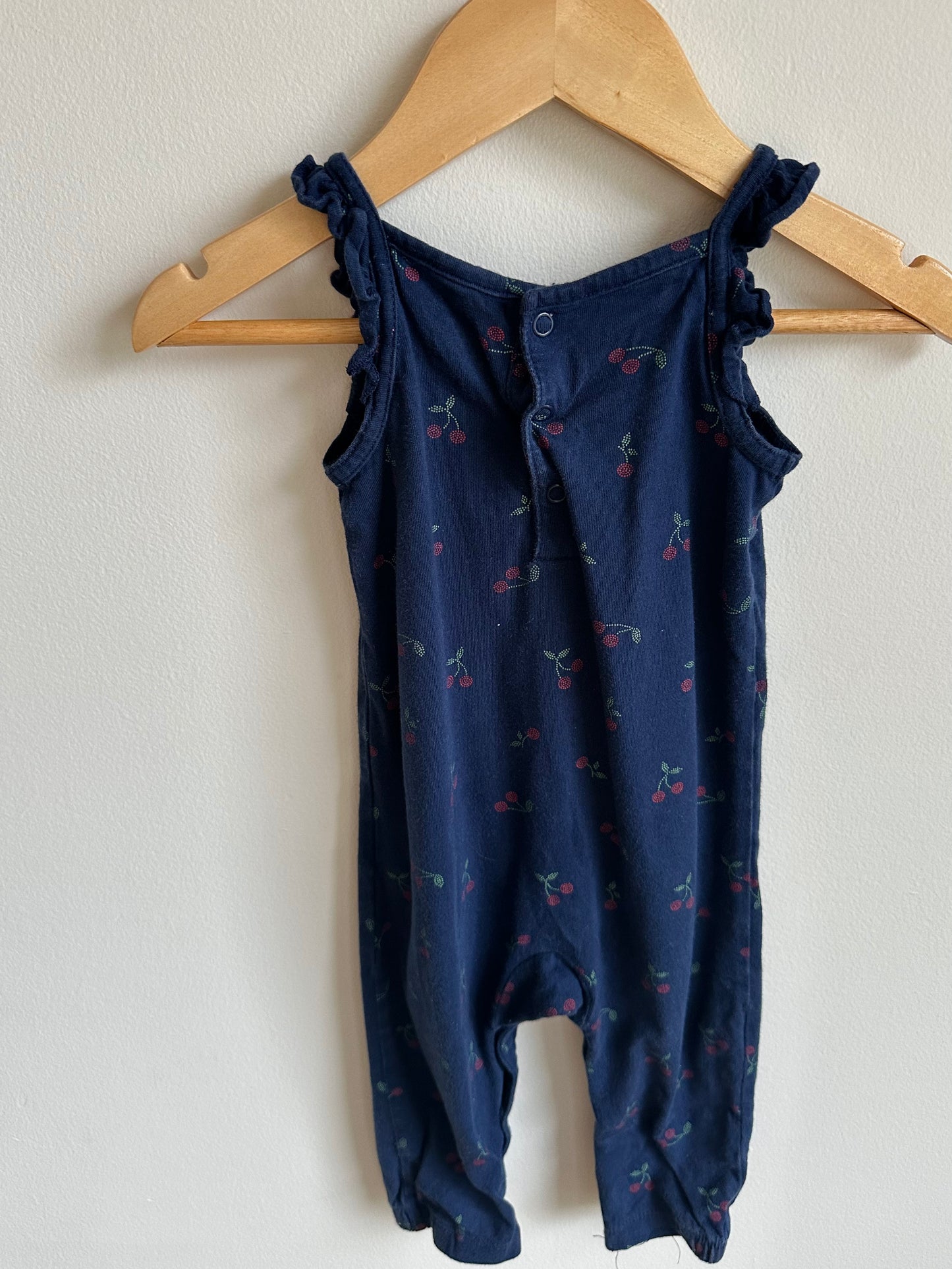 Cheery Navy Jumpsuit / 12m