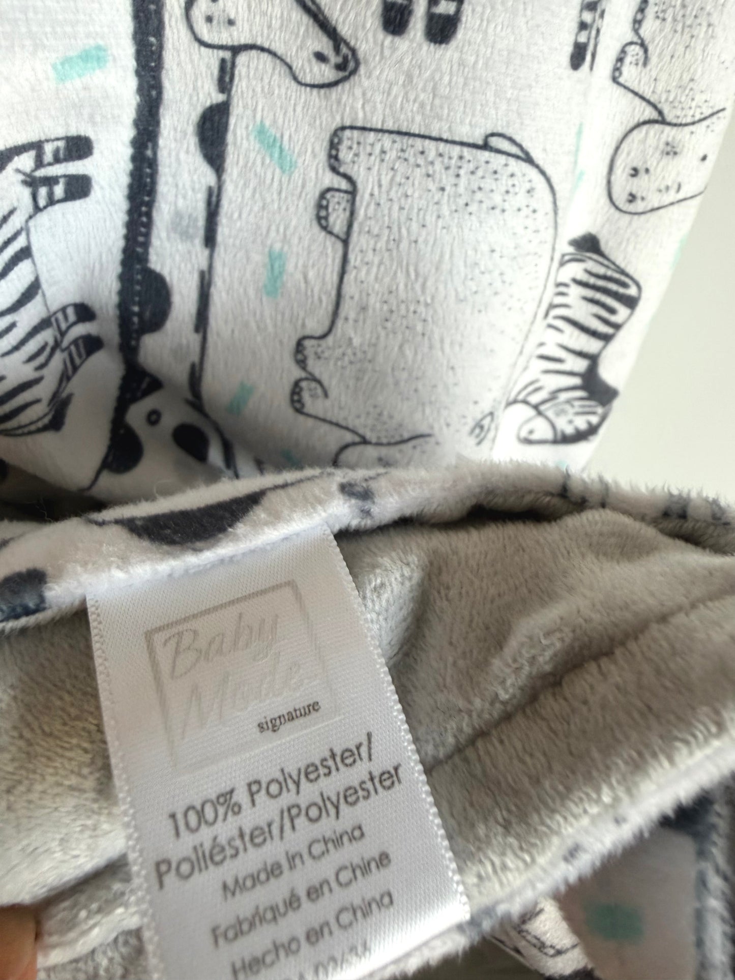 Safari Soft Baby Blanket (No Shipping)