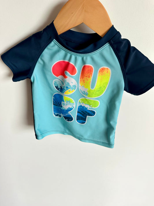 Surf T-Shirt Swim Top / 6-12m