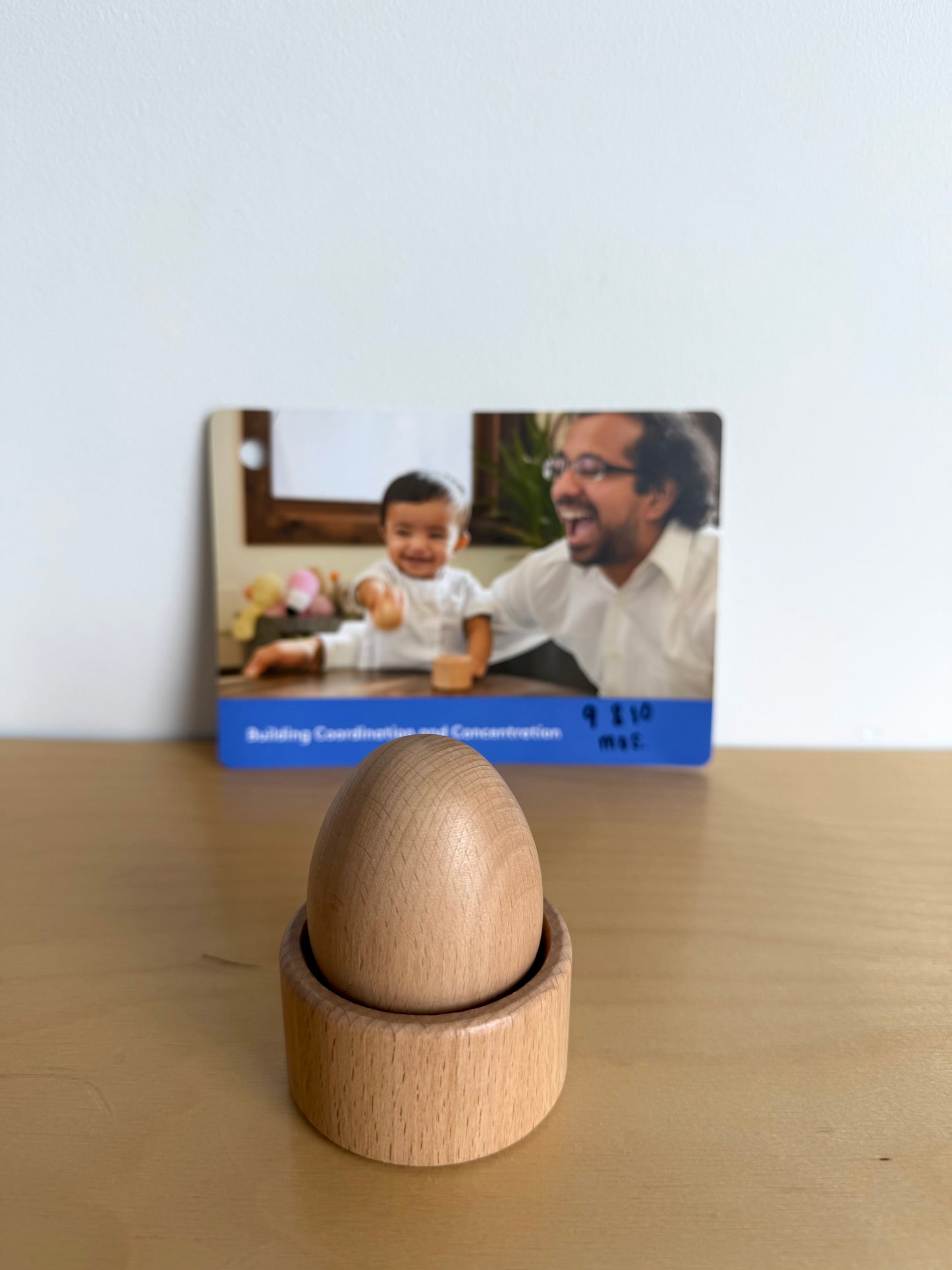 Lovevery Wooden Montessori Egg + Cup Set Toy