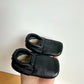 Black Leather Soft Sole Shoes / Size 3 Infant