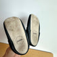 Black Leather Soft Sole Shoes / Size 3 Infant