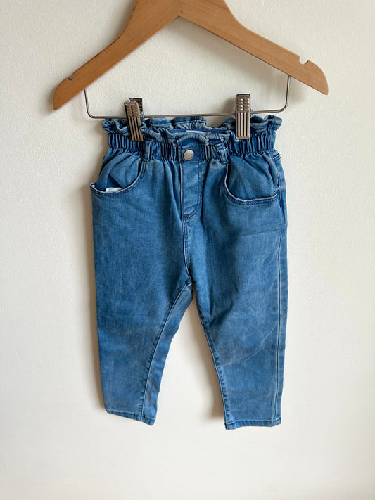 Zara Jeans with Elastic Waist / 2-3T