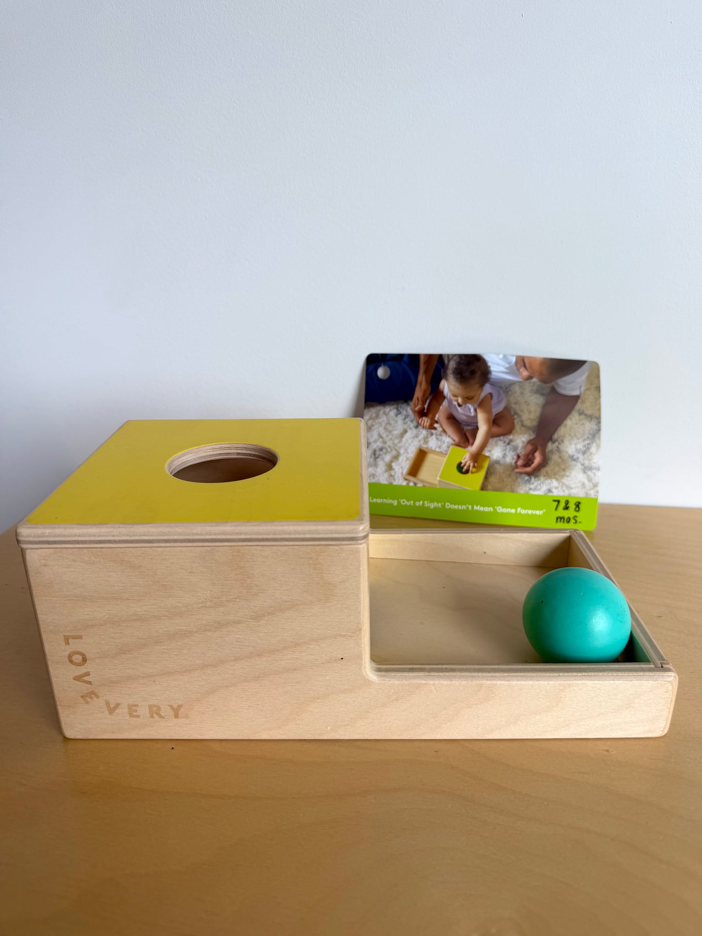 Lovevery Wooden Ball Drop Toy (No Shipping)
