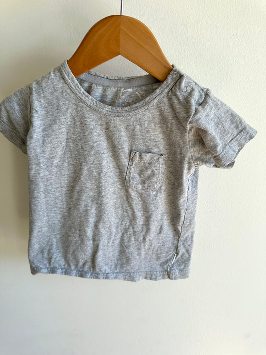 Bonds Grey Pocket T-shirt / 12-18m