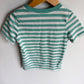 Green Striped Pocket T-Shirt / 5 years