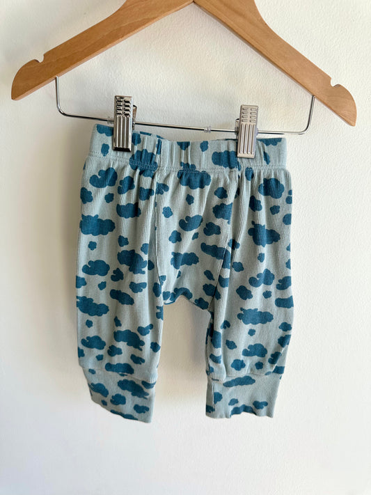 Kate Quinn Blue Cloud Pants / 6-12m