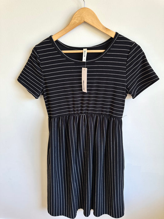 Striped Maternity Dress (With Tags) / Medium