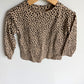 Animal Print Long Sleeve Top / 24m