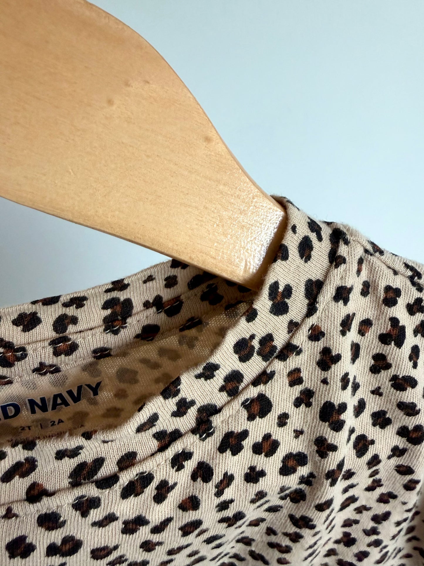 Animal Print Long Sleeve Top / 24m
