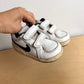 Nike White with Blue Swish Shoes (PLAY) / Size 6 toddler