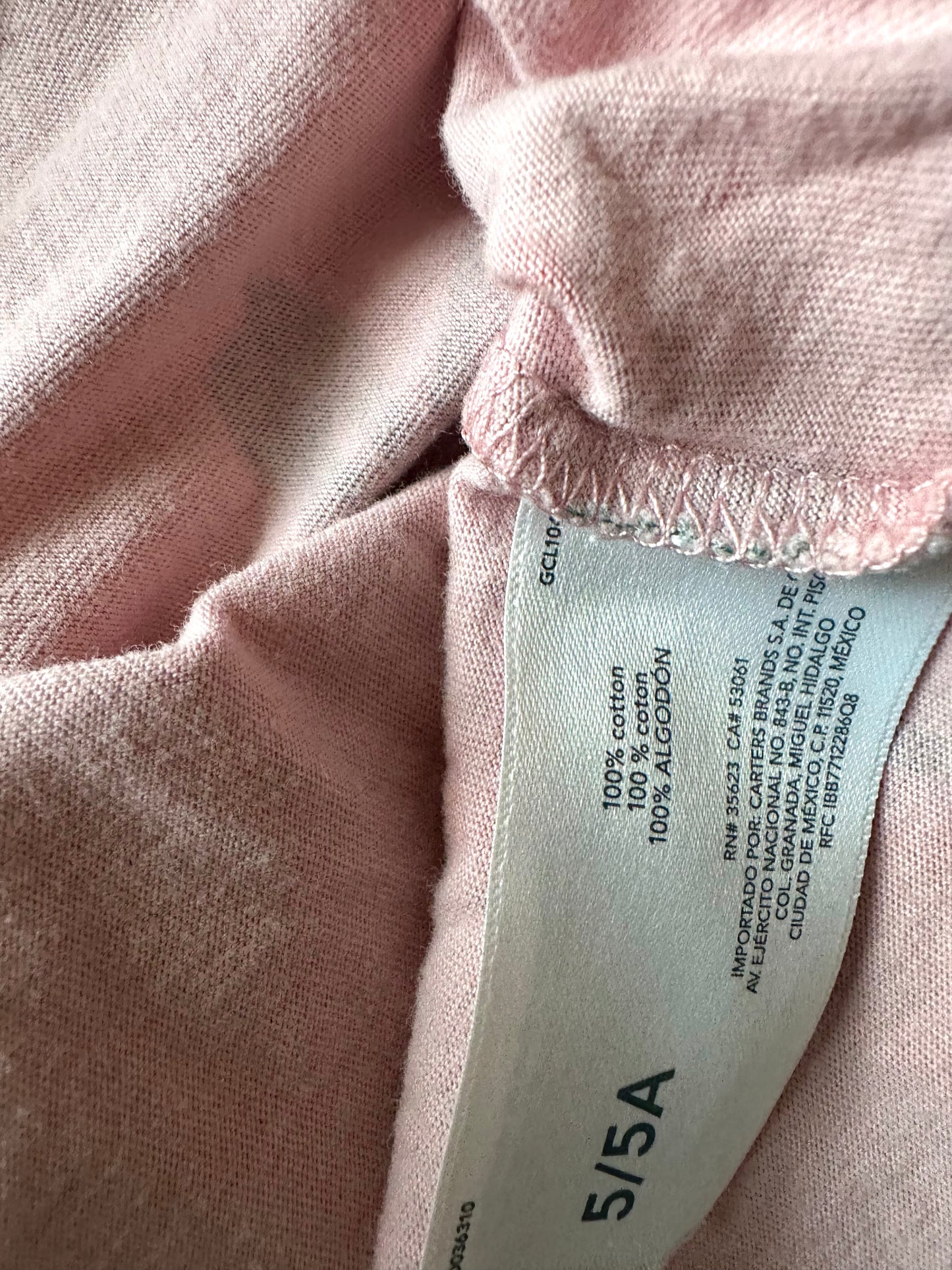 Pink Flower Butterfly Dress / 3-4T