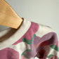 Crew Neck Abstract Flower Sweater (PLAY) / 3T?
