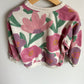 Crew Neck Abstract Flower Sweater (PLAY) / 3T?