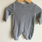 Grey Waffle Jumpsuit / 3-6m