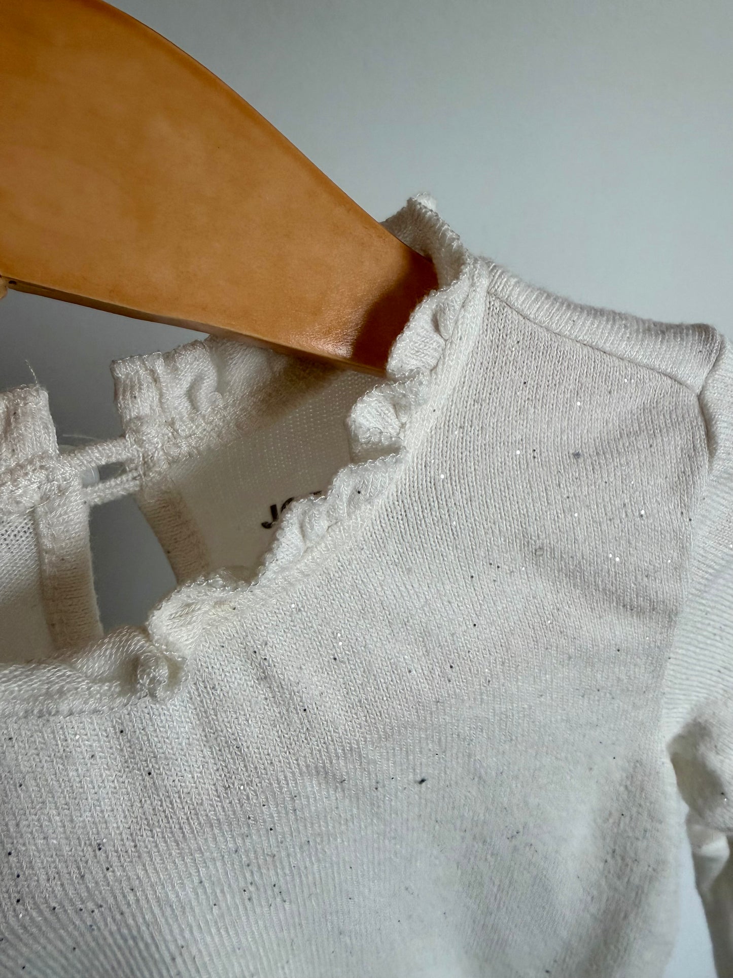 Sparkly Cream Top / 2-3T