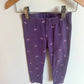 Purple Butterfly Pants / 2T
