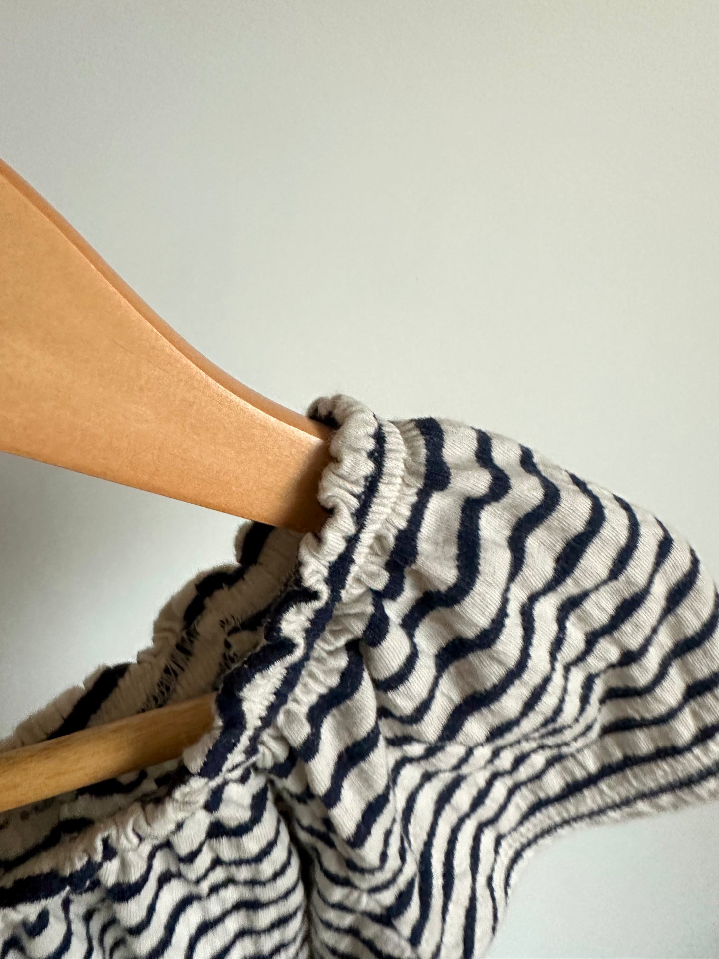 Striped Wide Sleeve Top  / 3T